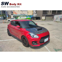 Capot avant en fibre de carbone de haute qualité pour Suzuki Swift ZC33S, couvercle de moteur avant, capot, amélioration des performances, pièces automobiles