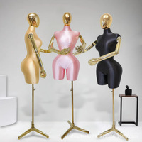 Mannequins de Qualité Américains et Européens, Grande Taille, Aspect Forgé Mercerisé, Buste de Présentation pour Vitrines de Magasin