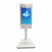 Terminal de reconnaissance faciale étanche IP65 avec caméra binoculaire et lecteur de cartes NFC 13,56 MHz pour contrôle d'accès F10-X1