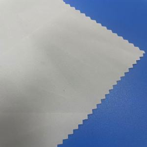 100% poliéster Piel de melocotón sin melocotón para mujer vestido de alta densidad peso plano opaco Semi opaco 2/1 tela de sarga - Product Image 1