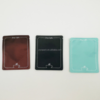 En stock – Sachets en aluminium Mylar anti-odeur à trois soudures latérales de 1g pour thé et café