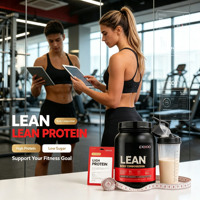 Protéine de lactosérum isolée OEM Superfood Healthcare pour la masse musculaire maigre des adultes, BCAA 20-29g de protéines par portion, prise de poids