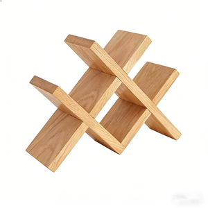 Solid Wood Multi-functional Standing Type Foldable Wine <b>Rack</b> Living Room Seasoning <b>Bottle</b> <b>Storage</b> Home Display <b>Rack</b> - Product Image 1