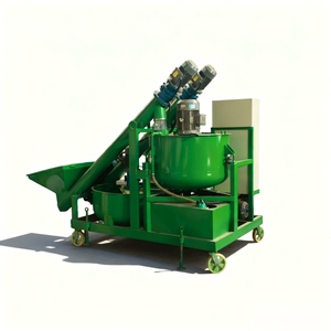 Máquina de Lechada Inteligente con Sistema de Control Automático PLC, Mezcladora de Hormigón Pretensado, Bomba de Carro, Productividad de 6M/H, Control Remoto - Product Image 4