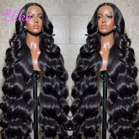 Perruques 13x6 en cheveux vietnamiens bruts lisses, sans colle, avec dentelle frontale HD transparente, perruques en cheveux indiens vierges Remy ultra-lisses