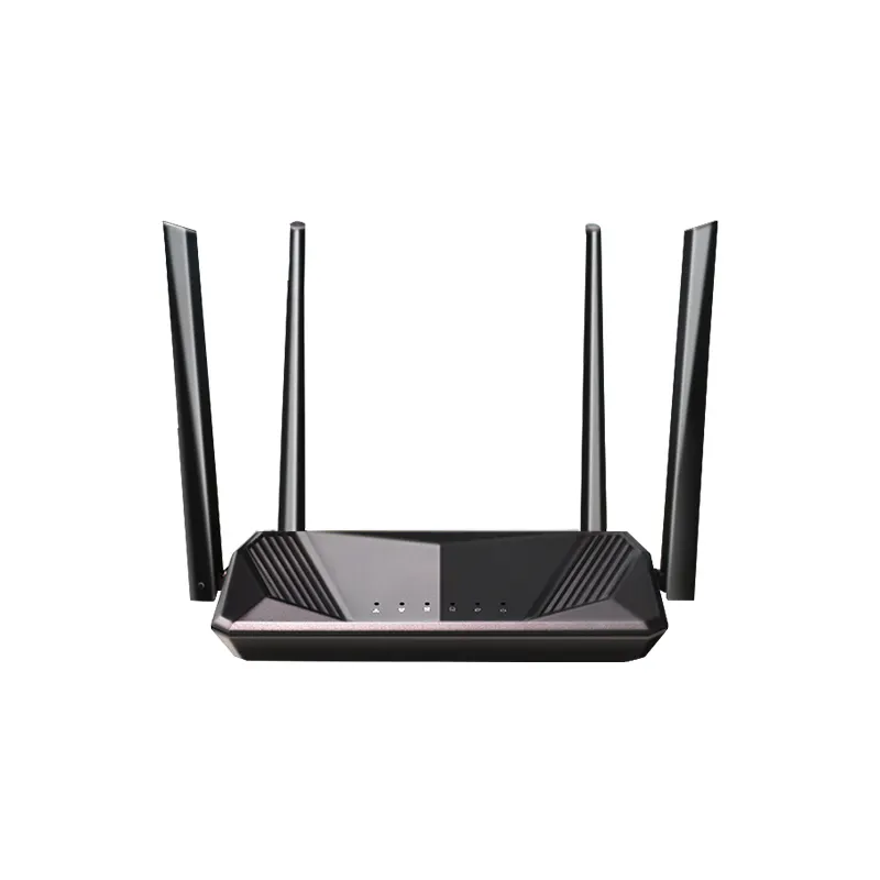 Fiber Optic Dual Band WiFi6 1500Mbps Router WiFi Wireless Model With 4 High Gain Antennas Strong Power Router