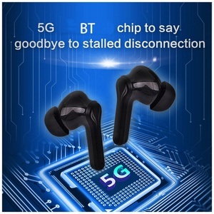 หูฟังไร้สายสำหรับเล่นเกม CoolRabbie TWS 5.0 บลูทูธ พร้อมจอแสดงผลพลังงานและพาวเวอร์แบงค์ - Product Image 5