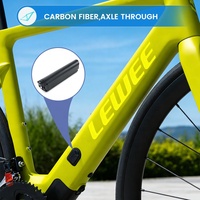 Vélo de route en carbone de haute qualité 250W 36V avec frein à disque hydraulique 700c pour homme et femme