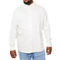 Toptan düğme rahat özel uzun kısa kollu beyaz siyah erkek iş Poplin elbise gömlek erkekler için