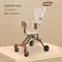 Poussette bébé pliable légère à 4 roues en alliage d'aluminium pour enfants de 0 à 36 mois