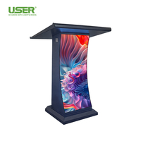 Pantalla LED para Podio P2.5/P1.86, Pantalla Digital a Todo Color para Interiores, Monitor para Púlpito, para Eventos de Iglesia y Presentaciones
