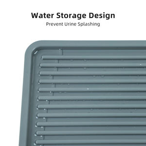 सार्वभौमिक बिल्ली कूड़े जाल चटाई बिल्लियों के लिए आसान साफ प्रवेश निकास बाहर निकलना, स्वचालित मॉडल सहित सभी कूड़े बॉक्स प्रकार के उपयुक्त - Product Image 5