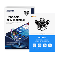 OEM personalizado totalmente automático Protector DE PANTALLA DE TELÉFONO MÓVIL corte Tpu película de hidrogel piel pegatina corte Plotter máquina