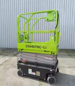 ZS1212HDS ลิฟท์ไฮดรอลิกแนวตั้ง อลูมิเนียมอัลลอยด์ ลิฟท์ยกคนเดียว สำหรับงานบนที่สูง - Product Image 6