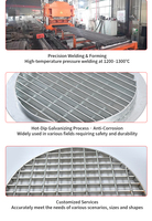 Grilles en acier durable antidérapantes en fonte, modèles de grilles métalliques pour la protection des arbres, des jardins et des terrasses galvanisées