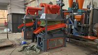 Fourniture de petite machine à riz en cuivre humide Ligne mixte Séparateur de gravité spécifique à sec Équipement de broyage et de tri du plastique en cuivre