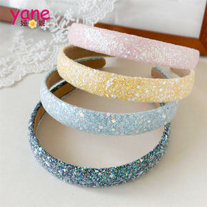 Serre-tête lumineux à sequins pour enfants, accessoires capillaires élastiques en plastique, style mignon, faits à la main, pour la rentrée scolaire et les fêtes - Product Image 3