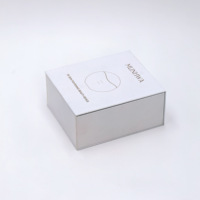 Boîte rigide de style livre magnétique, logo personnalisé, boîte cadeau magnétique de luxe, boîte d'emballage pour appareil de beauté, produit électronique