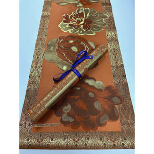 Ikat kepala wanita, Sego Gele Afrika, mewah unik, ikat kepala <span class=keywords><strong>2</strong></span> buah/pak Gele dan visor Nigeria - Product Image 5