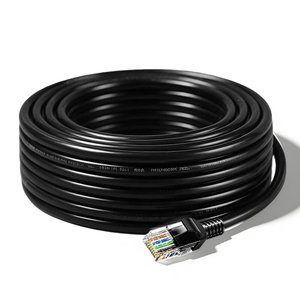 สายอีเธอร์เน็ต Cat5e ความเร็วสูง แบบ UTP RJ45 สายแลนเน็ตเวิร์ก ปลอกหุ้ม PVC สำหรับใช้งานภายในและภายนอกอาคาร สายแพทช์คอร์ด 2 ม. 5 ม. 10 ม. รับผลิตแบบ OEM ODM - Product Image 6