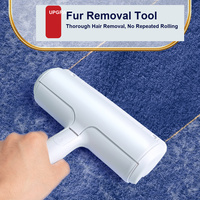 Rouleau anti-poils réutilisable pour animaux domestiques, nettoyeur de poils multi-surfaces pour tapis, vêtements, canapé