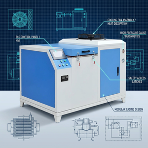 Concrete Rapid Freeze-Thaw Testing Machine Concrete Freeze-thaw Resistance Tester Concrete Long-Term Performance Test Instrument - Product Image 4
