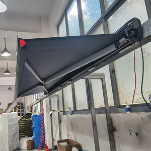 Toldo retráctil de estilo europeo de 3x2,5 m con PVC con malla o toldo RV de terileno accesorios de camping - Product Image 1