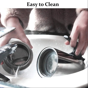 Cocina Camping Acero inoxidable Greca <span class=keywords><strong>Cafetera</strong></span> Moka Pot para café italiano <span class=keywords><strong>y</strong></span> cubano Brewing Cafeteras - Product Image 5