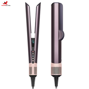 เครื่องหนีบผมไฟฟ้า HQ Mixed Proc Discount 1-Step Air Styling พร้อมไดร์เป่าผมในตัว แบบ 2-in-1 สำหรับผมแห้งและผมเปียก พร้อมหน้าจอ LED - Product Image 1