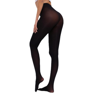 3 pares de medias mágicas indestructibles con costuras, transpirables, súper flexibles, sólidas, para invierno, para mujer (negras) - Product Image 5