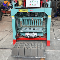 Ligne de production de machines de fabrication de blocs de ciment creux haute performance WJ 4-35C avec empileur automatique pour briques d'usine