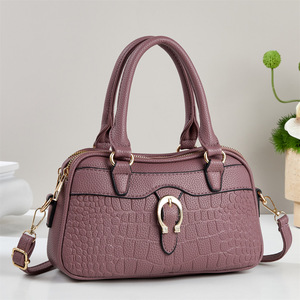 Bolso de Mano con Patrón de Piedra An Ru Shi, Tamaño Mediano, Bolso de Hombro para Uso Diario - Product Image 1