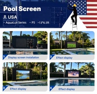 Pantalla LED para Exteriores RAYBO de Alto Brillo, Resistente al Agua, 5000 Nits, IP65 P4.81, para Piscinas y Eventos Deportivos