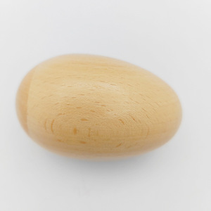 Wholesale Wooden Egg Shaker Oak Wood Orff Percussion Kids' Educational <b>Musical</b> <b>Instrument</b> for Rhythm Training - Product Image 4