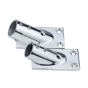 Soportes de Tubo Cuadrado de Acero Inoxidable 316 para Toldos Marinos, Soportes de Montaje Fijos de 90 Grados, Categoría de Soportes - Product Image 5