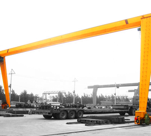 Grúa Pórtico de Servicio Pesado con Control Remoto, Montada sobre Viga, Móvil, para Interiores y Exteriores, con Gancho de Viga Única para Almacén - Product Image 4