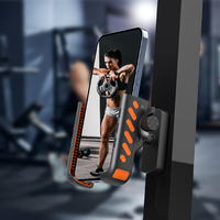 Support de téléphone portable magnétique universel N52 à rotation 360° pour cuisine, salle de sport, chariot de golf et surfaces métalliques en fer – Vente en gros