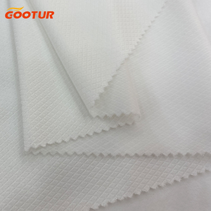 Tissu tricoté en maille à écailles de poisson personnalisé, 82% polyester, 18% élasthanne, 160 g/m², pour la fabrication de vêtements de cyclisme et de sport - Product Image 3