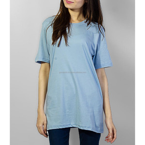 Womens Long T <b>Shirts</b> Casual Wears Blank t <b>Shirts</b> for Custom Branding and Private Labeling on Wholesale Price From Pakistan - Product Image 2
