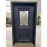 Puertas de Aluminio de Lujo ABYAT para la Entrada Principal de las Casas, Puerta Clásica de Aluminio para el Hogar