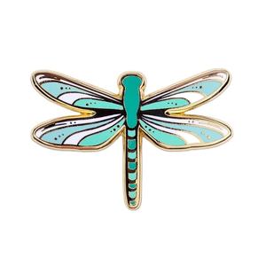 หมุดปักโลโก้รูปแมลงปอโลหะสำหรับเป็นของขวัญวันหยุดเหมาะสำหรับเด็กเด็กผู้หญิงเด็กผู้ชาย - Product Image 1