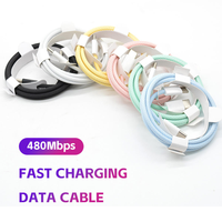 Cable de Datos Tipo C de Carga Rápida PD60W, Resistente, con Cubierta de Nailon Trenzado para Uso con Computadora, Venta al Por Mayor