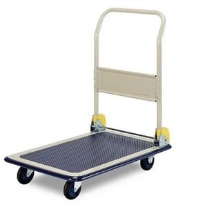 Chariot à plate-forme en fer de haute qualité 300Kg capacité de poids pliant pousser Cargo <span class=keywords><strong>Prestar</strong></span> plate-forme camion à main - Product Image 1