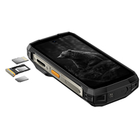 Ulefone Mini 20 Tiny Atom 64MP Caméra de vision nocturne Caméra corporelle de téléphone portable Polyvalent Lumière LED 6200mAh Grande batterie Téléphone robuste