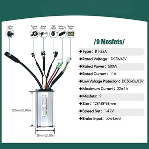 Kit de Conversión de Bicicleta Eléctrica con Motor de Cubo de Engranaje sin Escobillas de 26 Pulgadas, 500W, 48V, 36V, 72V, en Existencia en el Reino Unido, Rueda Trasera, Motor de Cubo Directo, Batería de Litio - Product Image 5