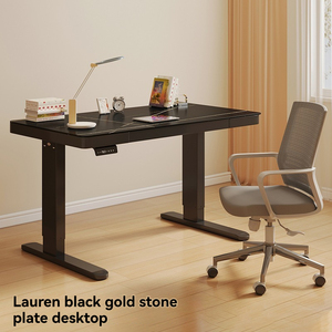 2025 mới hiện đại Bàn máy tính gỗ rắn tiếng ồn thấp bàn học nâng điện với ngăn kéo nhà Bàn máy tính thông minh - Product Image 6