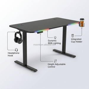 Bureau portable pliable réglable en hauteur avec roulettes, poste de travail mobile léger pour ordinateur portable - Product Image 6