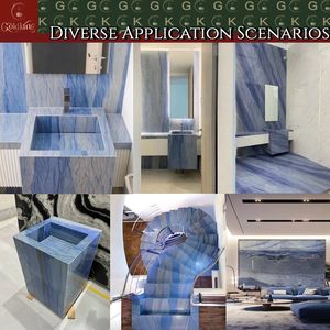 Mármol Azul Macobus GOLDKING para Sala de Estar, Cocina, Baño, Escaleras, Paredes y Pisos, Losas de Piedra Natural Azul Gris, Suministro para Grandes Proyectos - Product Image 5