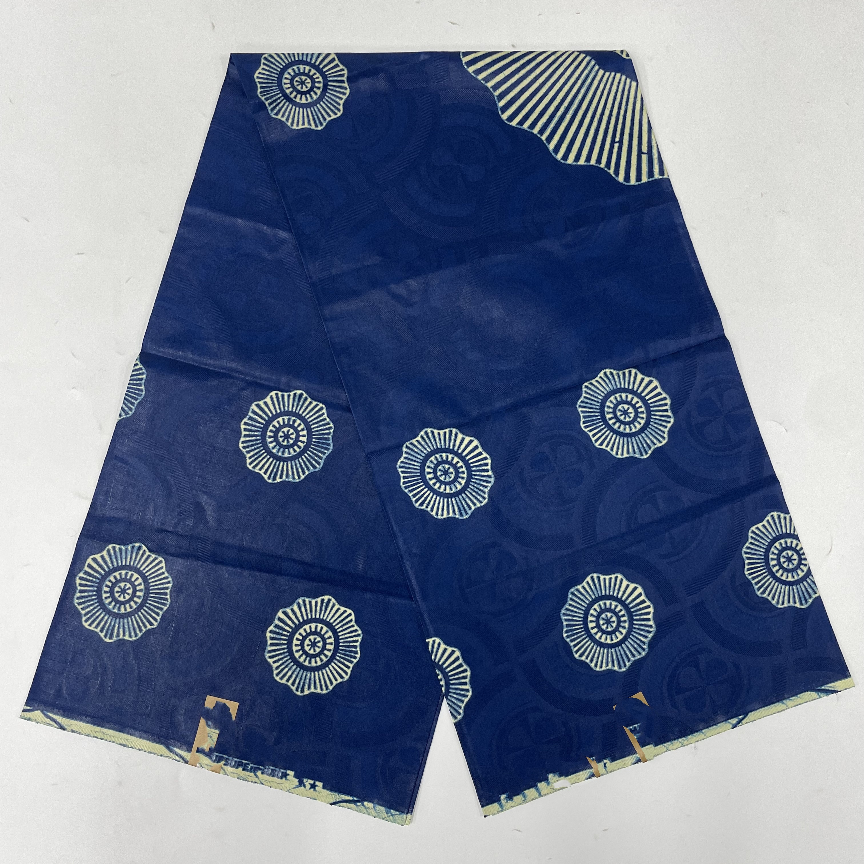 African Beautiful Bazin Riche Fabric African Fabric Wax 6 Yards for Party Dress Clothing