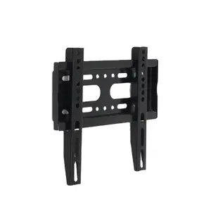 Popular all over the world Fixed TV Mounts For LED LCD Screen 14''-43'' 25KG Cold Rolled Steel Brackets